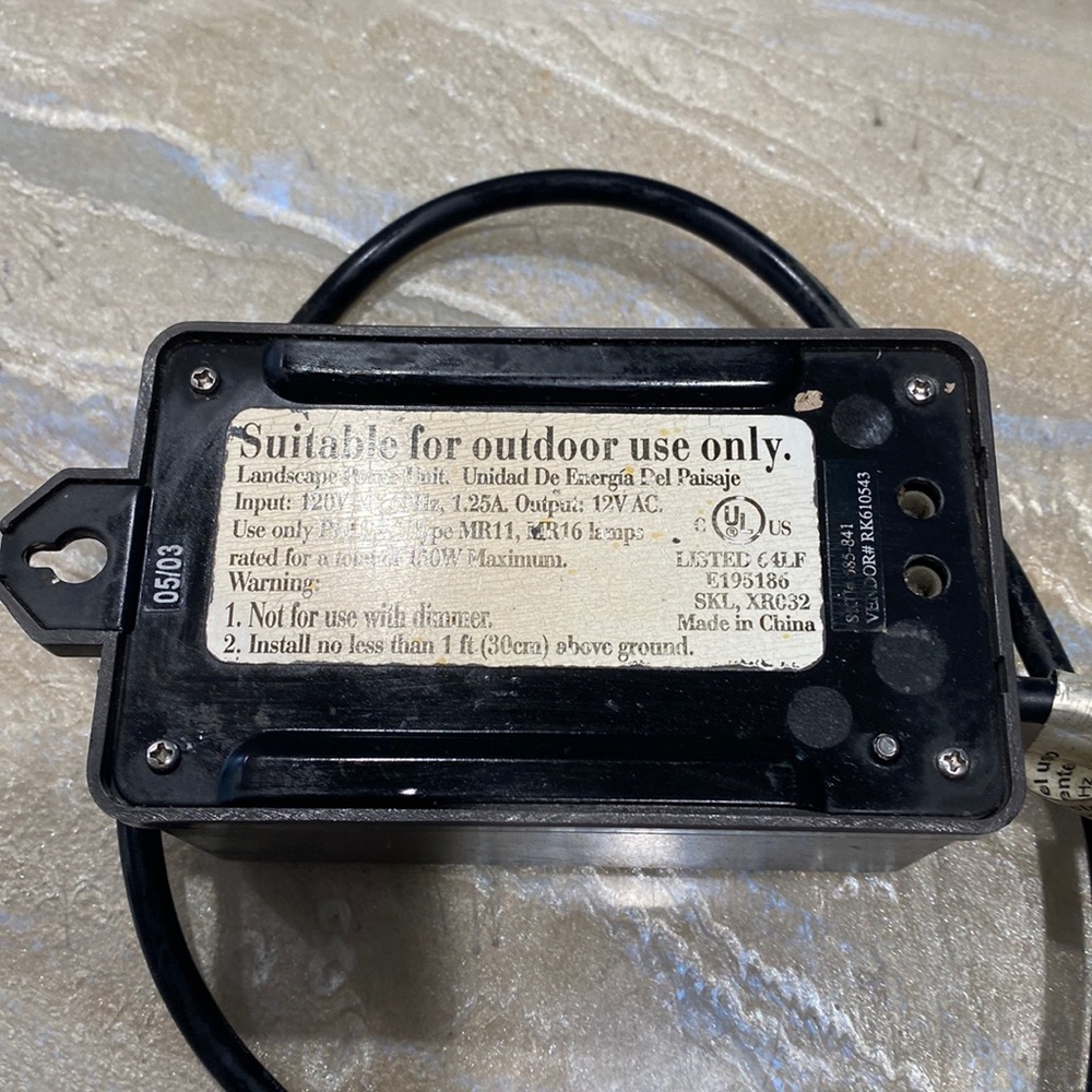 Hampton Bay Transformer